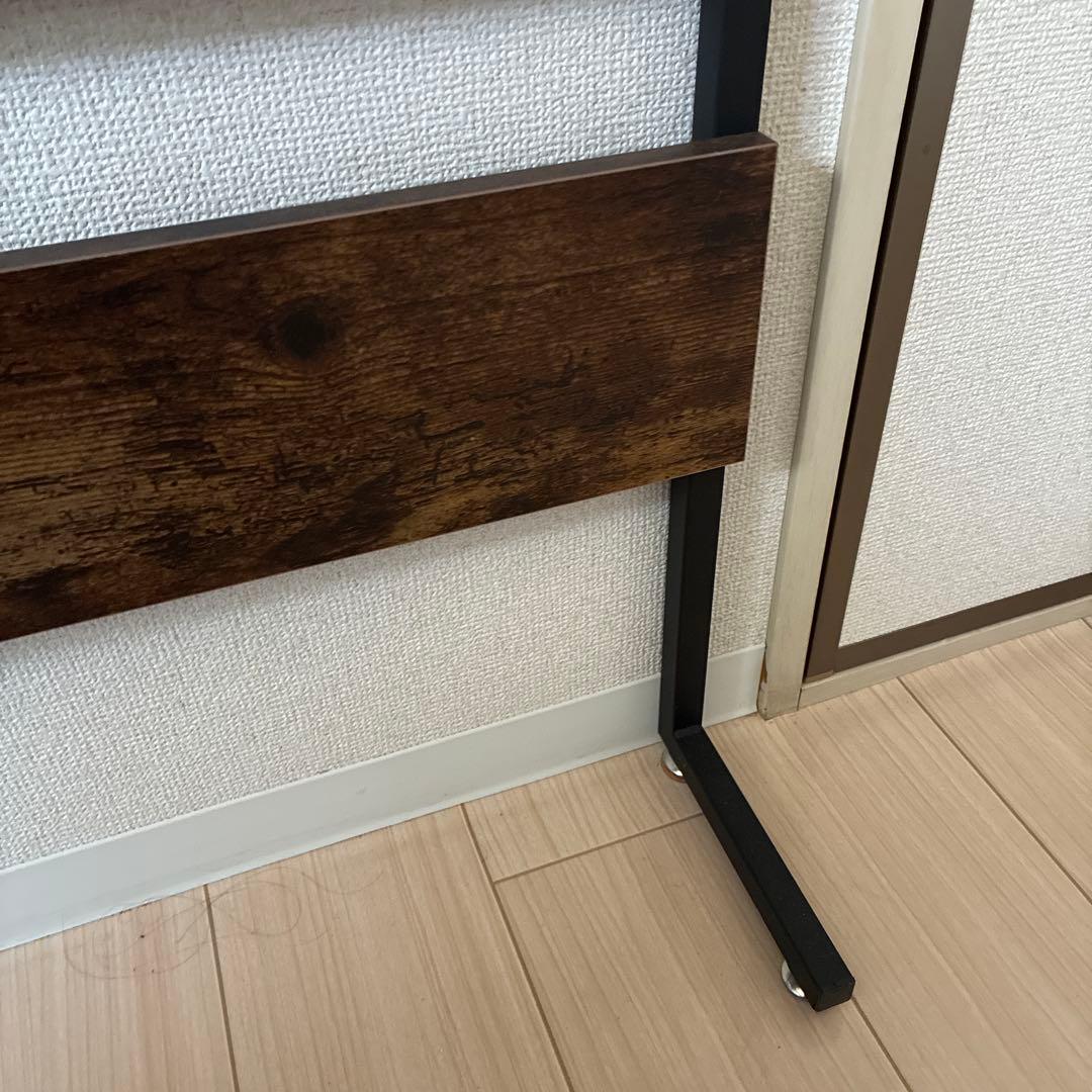 IMIEE 突っ張りラック 本棚 壁面収納 間仕切り 80cm 2点セット