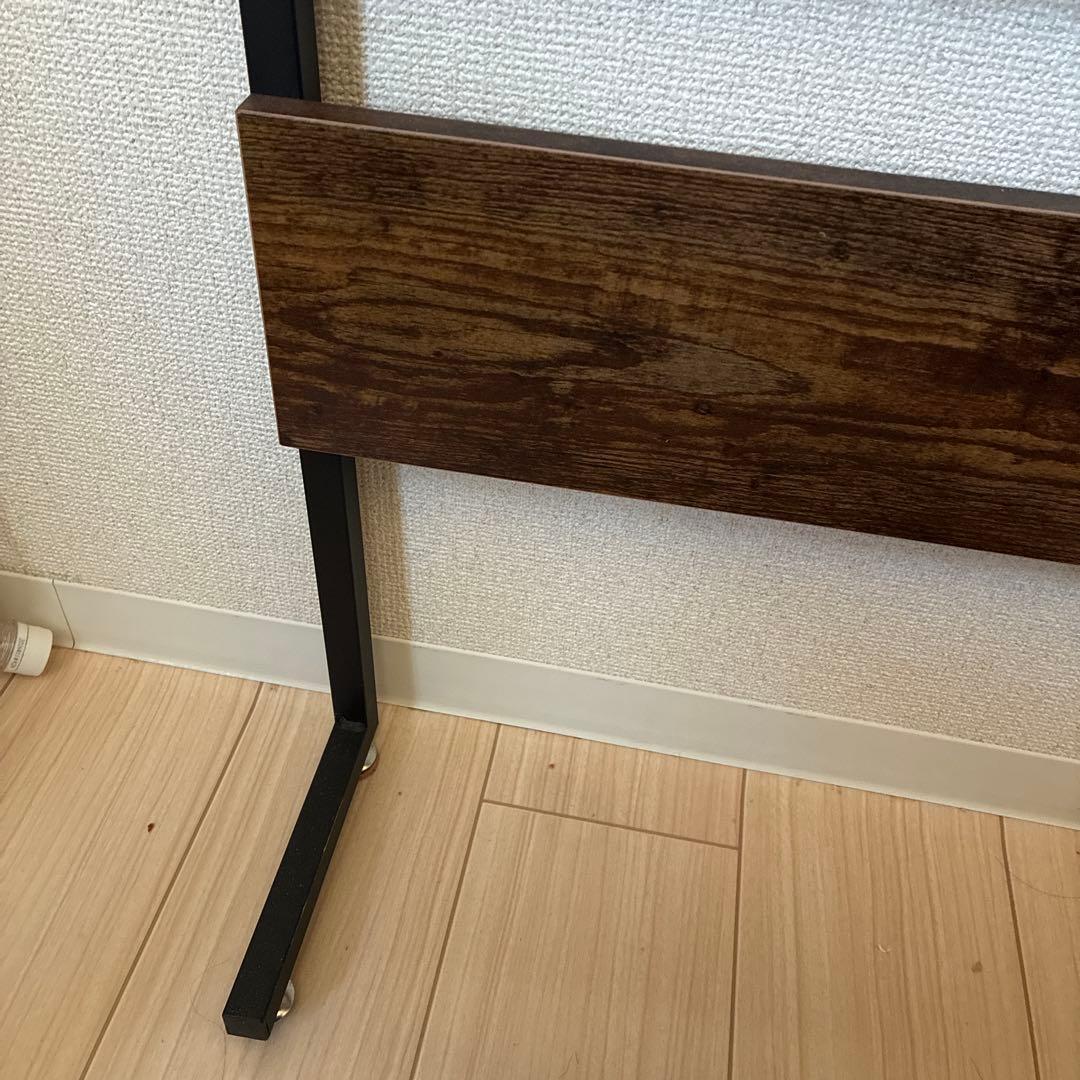 IMIEE 突っ張りラック 本棚 壁面収納 間仕切り 80cm 2点セット