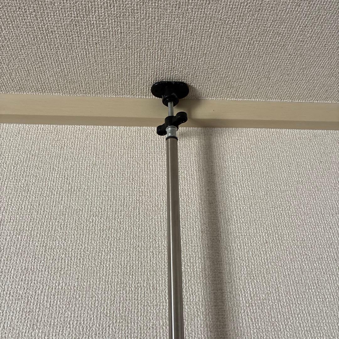 IMIEE 突っ張りラック 本棚 壁面収納 間仕切り 80cm 2点セット