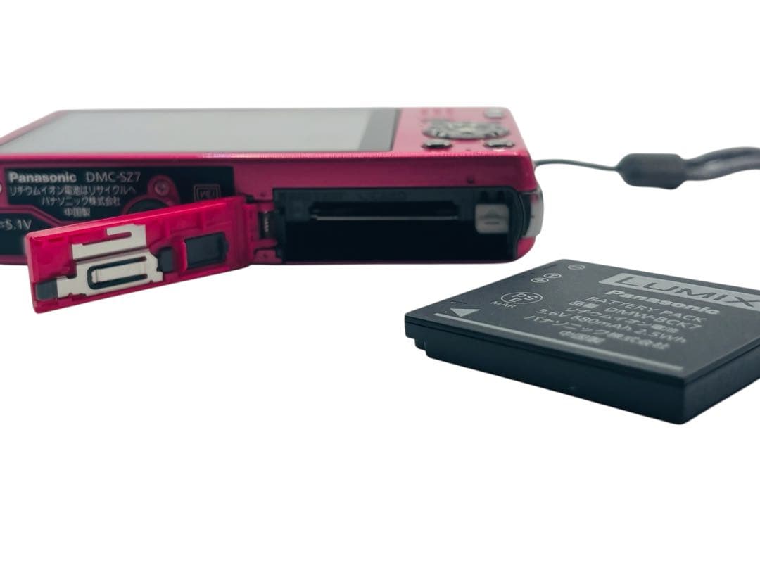 Panasonic LUMIX DMC-SZ7 ピンク