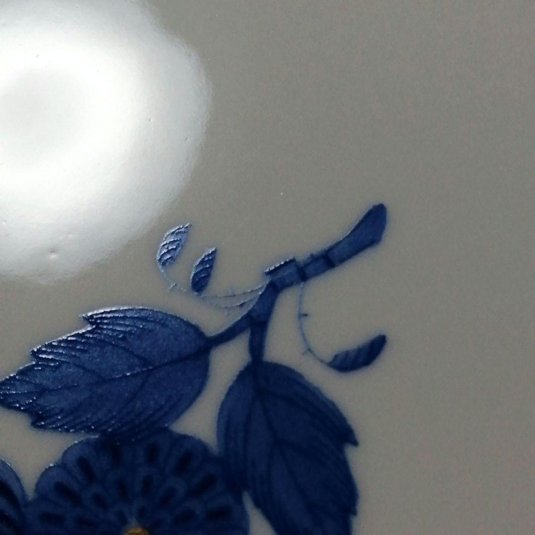 ヘレンド　アポニーブルー　中皿　ペア　プレート　21cm