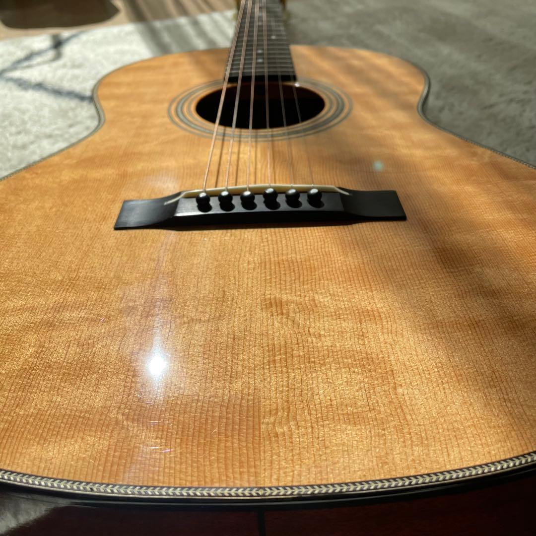 K.Yairi RF-90 CUSTOM ベアクロウ ハカランダ化粧板ヘッド②