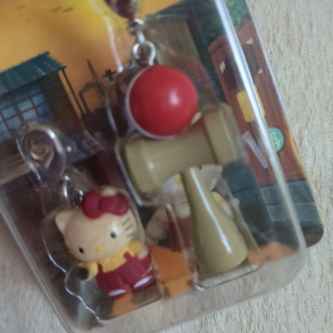 キティちゃんのマスコット　夕焼けはろうきてぃ　けん玉　★未使用