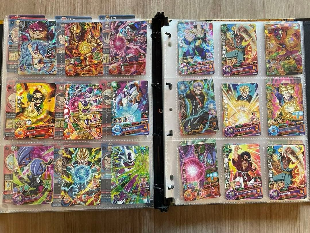 ドラゴンボールヒーローズカード312枚まとめ売り バインダーファイルおまけ付