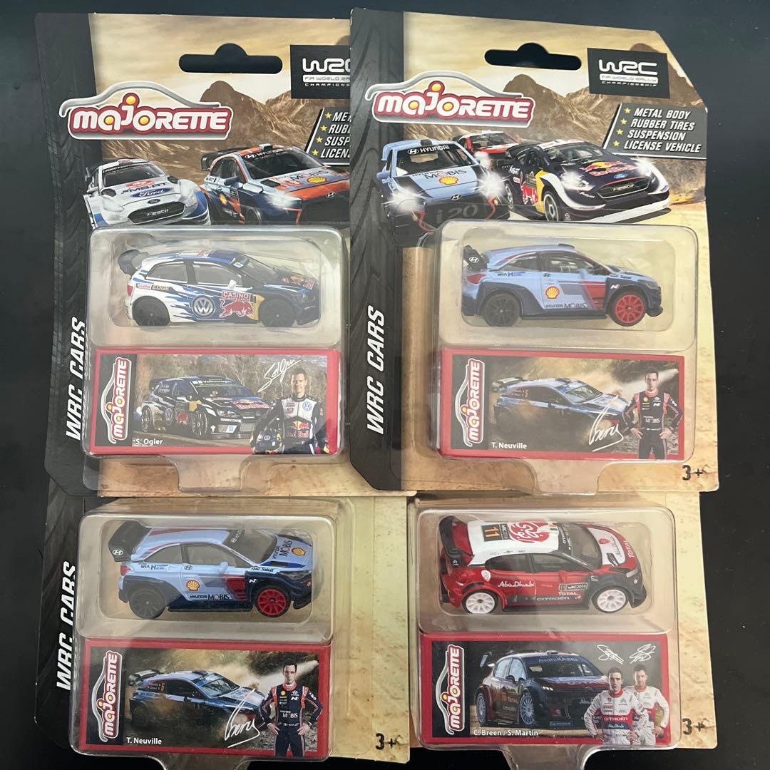 マジョレット WRC 3種4個 polo i20 C3