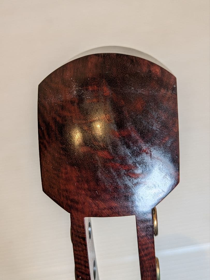 三味線　細棹　棹 幅2.5cm　破れ有　棹分割式