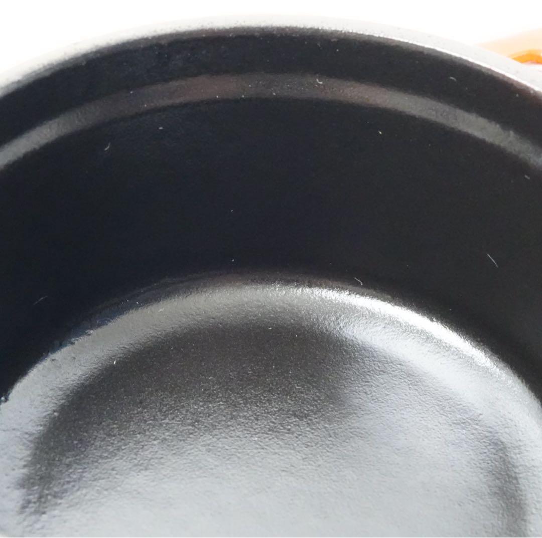 【美品】ストウブ staub ピコココット ラウンド シナモン 10cm