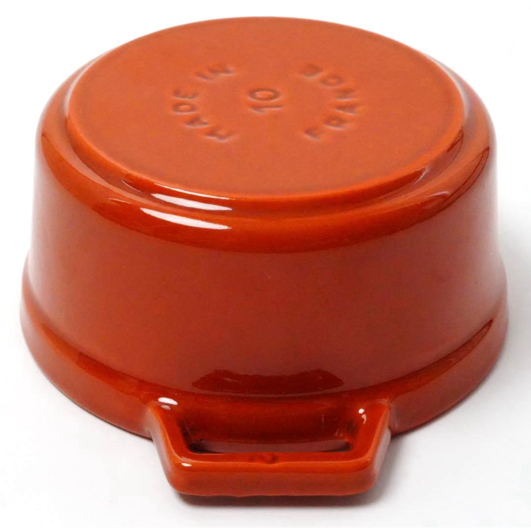 【美品】ストウブ staub ピコココット ラウンド シナモン 10cm