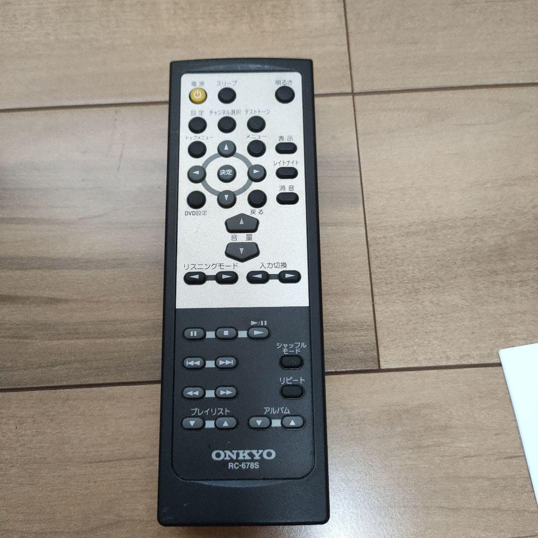 お値下げしました！ONKYO SA-205HDX (B) オンキョー AVアンプ