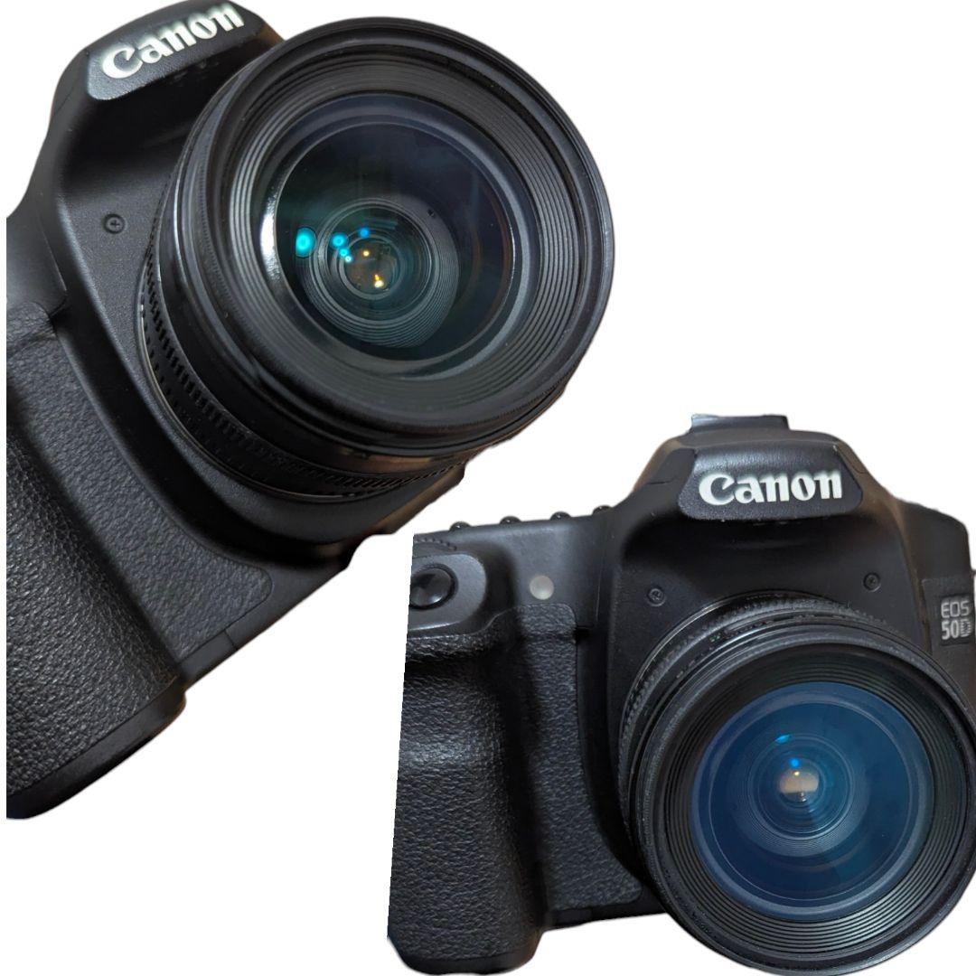 ​【爆安】Canon EOS 50D + 明るい単焦点レンズ + ほぼ新品防湿庫