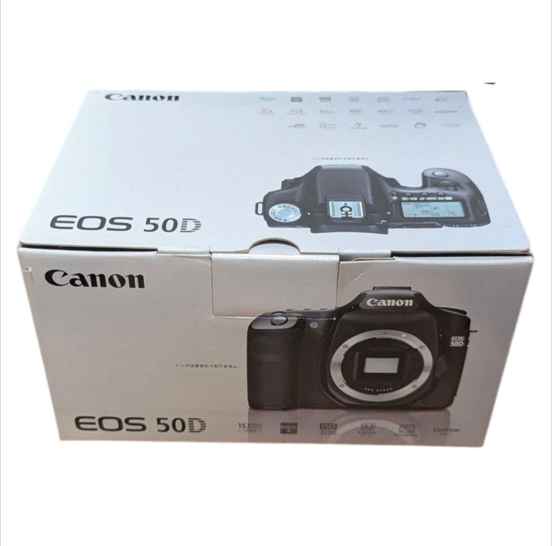 ​【爆安】Canon EOS 50D + 明るい単焦点レンズ + ほぼ新品防湿庫