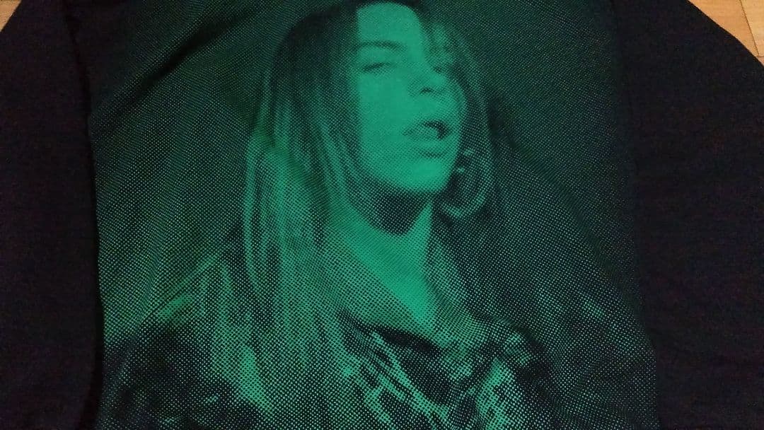 Bershka billie eilish ビリーアイリッシュ パーカー S