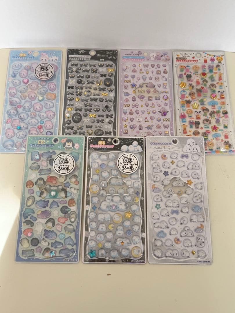 【正規品】ジュエルプチドロップ 13点セット ストーンつき 光る