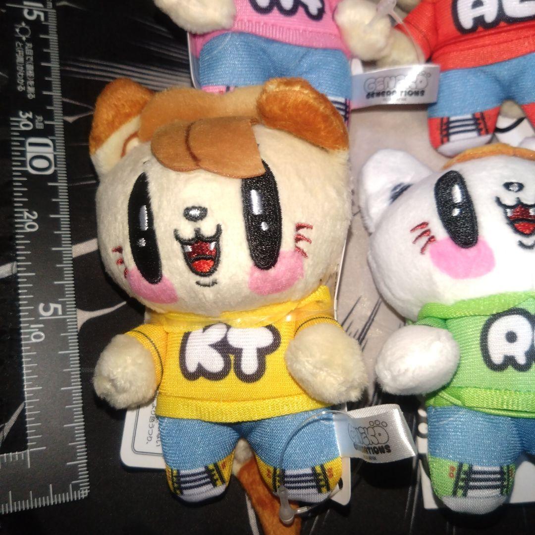 ②GENERATIONS ジェ猫　ぬいぐるみマスコット　全種セット