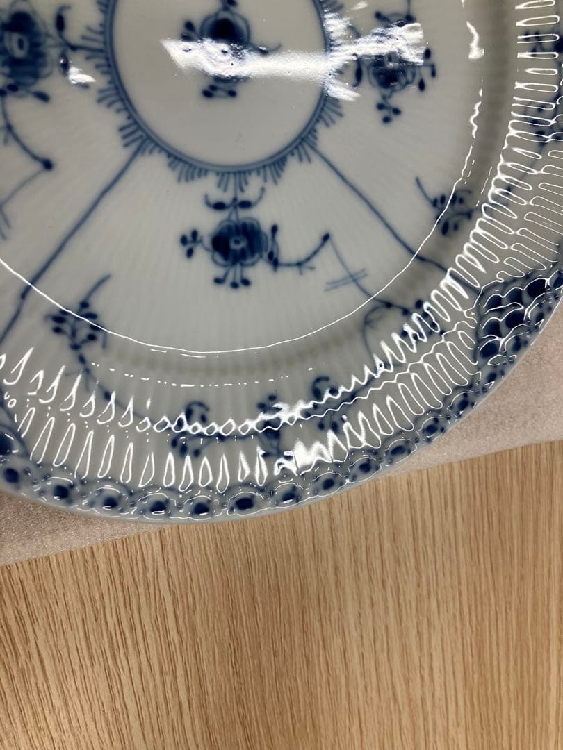 さとさん専用   620 青い花柄皿