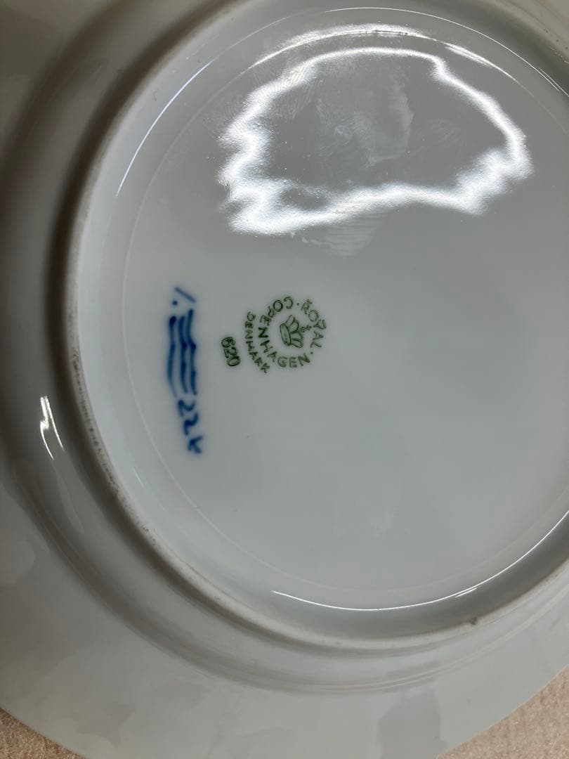 さとさん専用   620 青い花柄皿