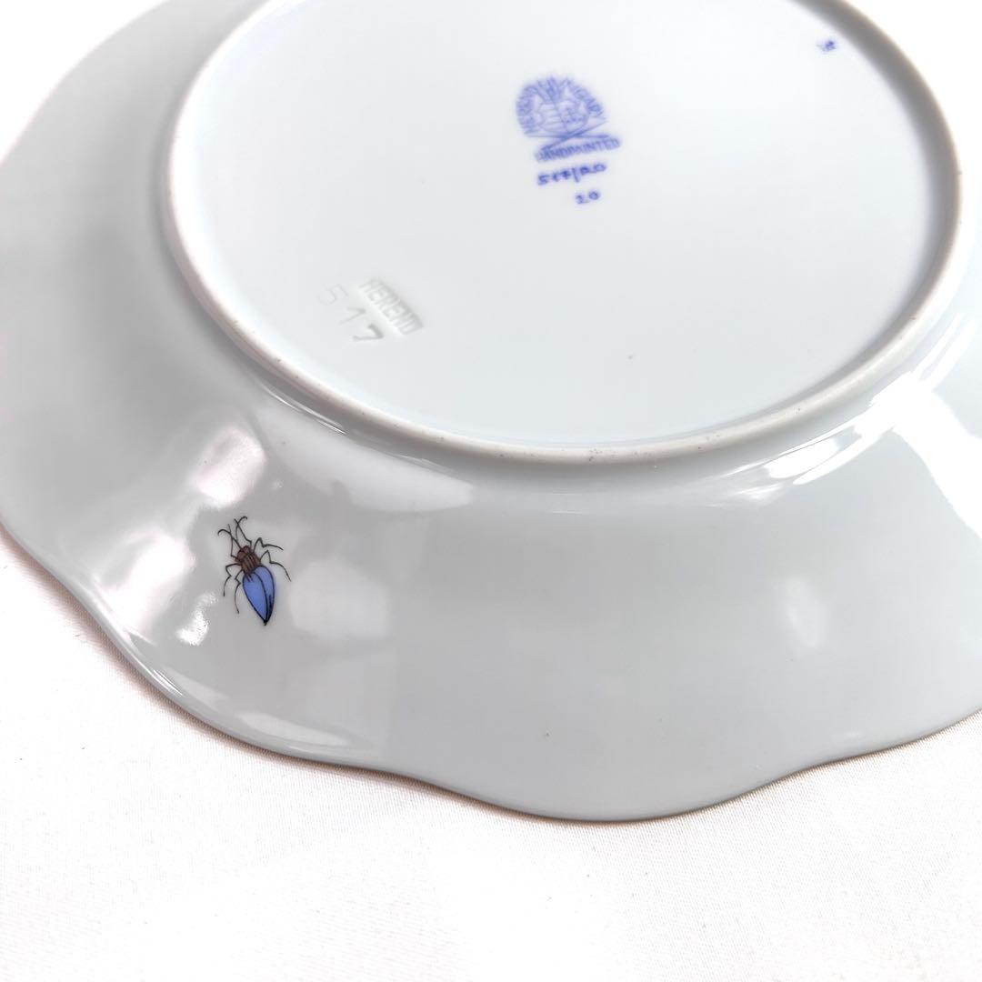 【美品】ヘレンド　HEREND チャイルドバード　19cm プレート　皿