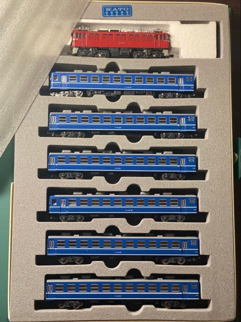 KATO Nゲージ ED75＋客車6両セット 中古