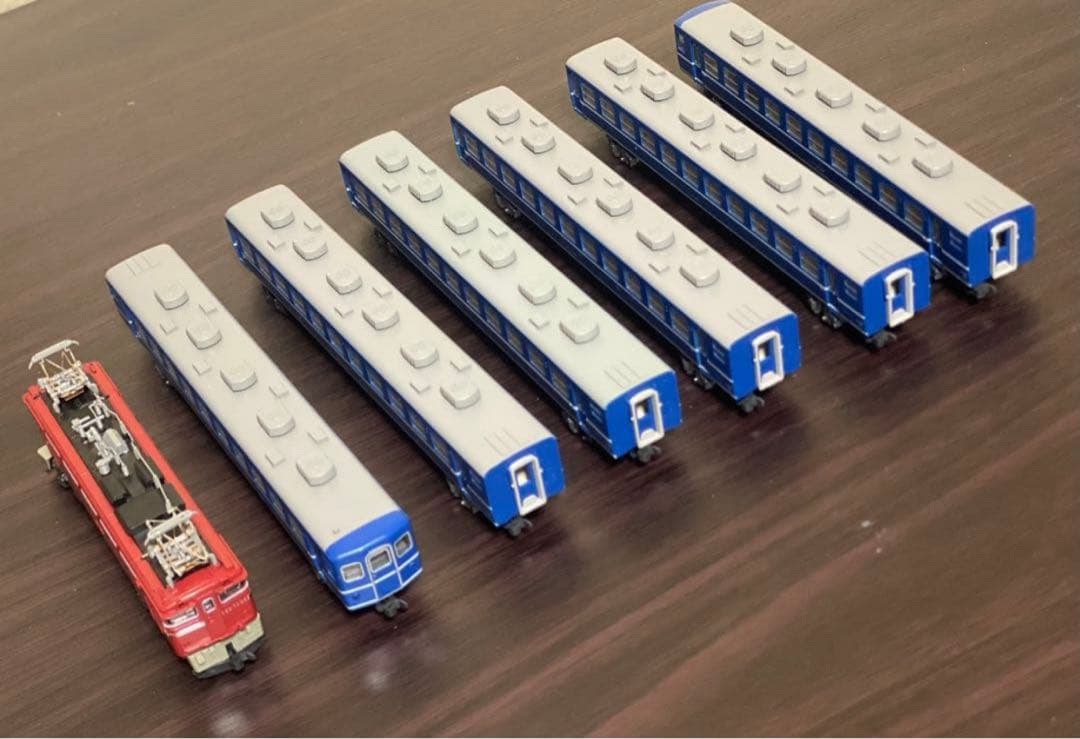 KATO Nゲージ ED75＋客車6両セット 中古