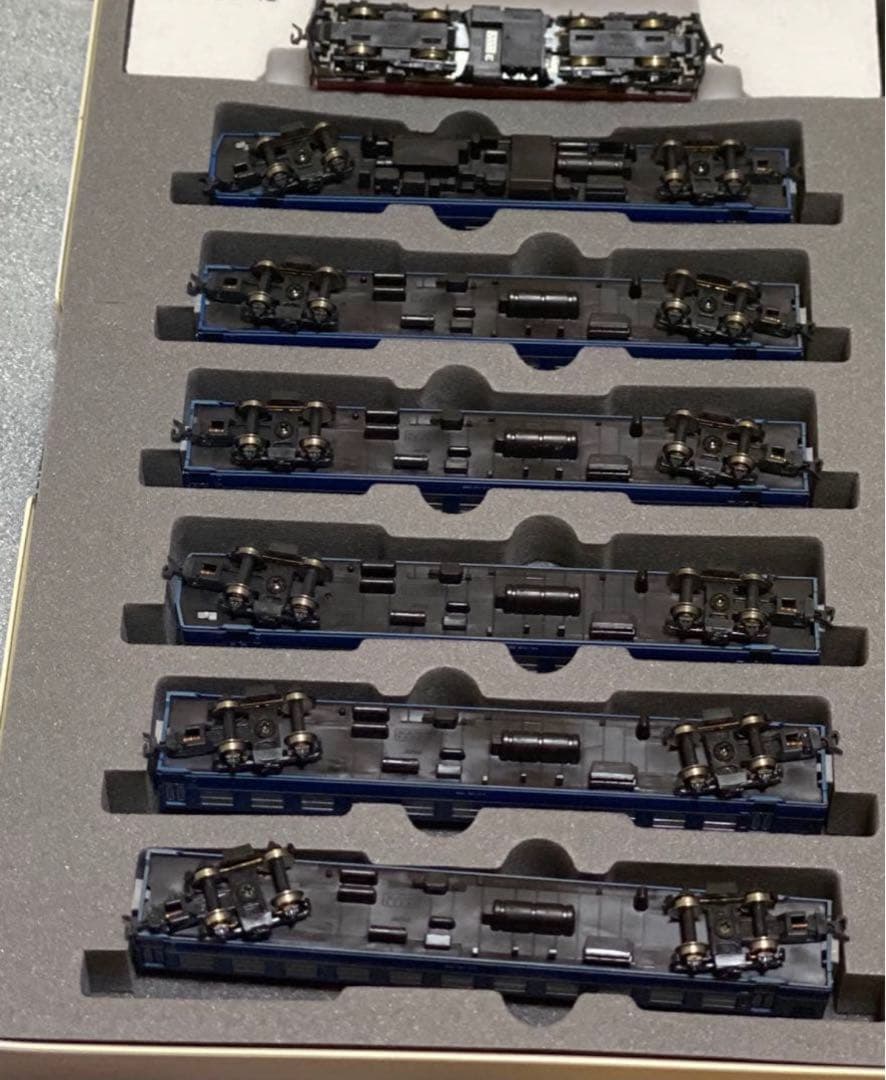 KATO Nゲージ ED75＋客車6両セット 中古