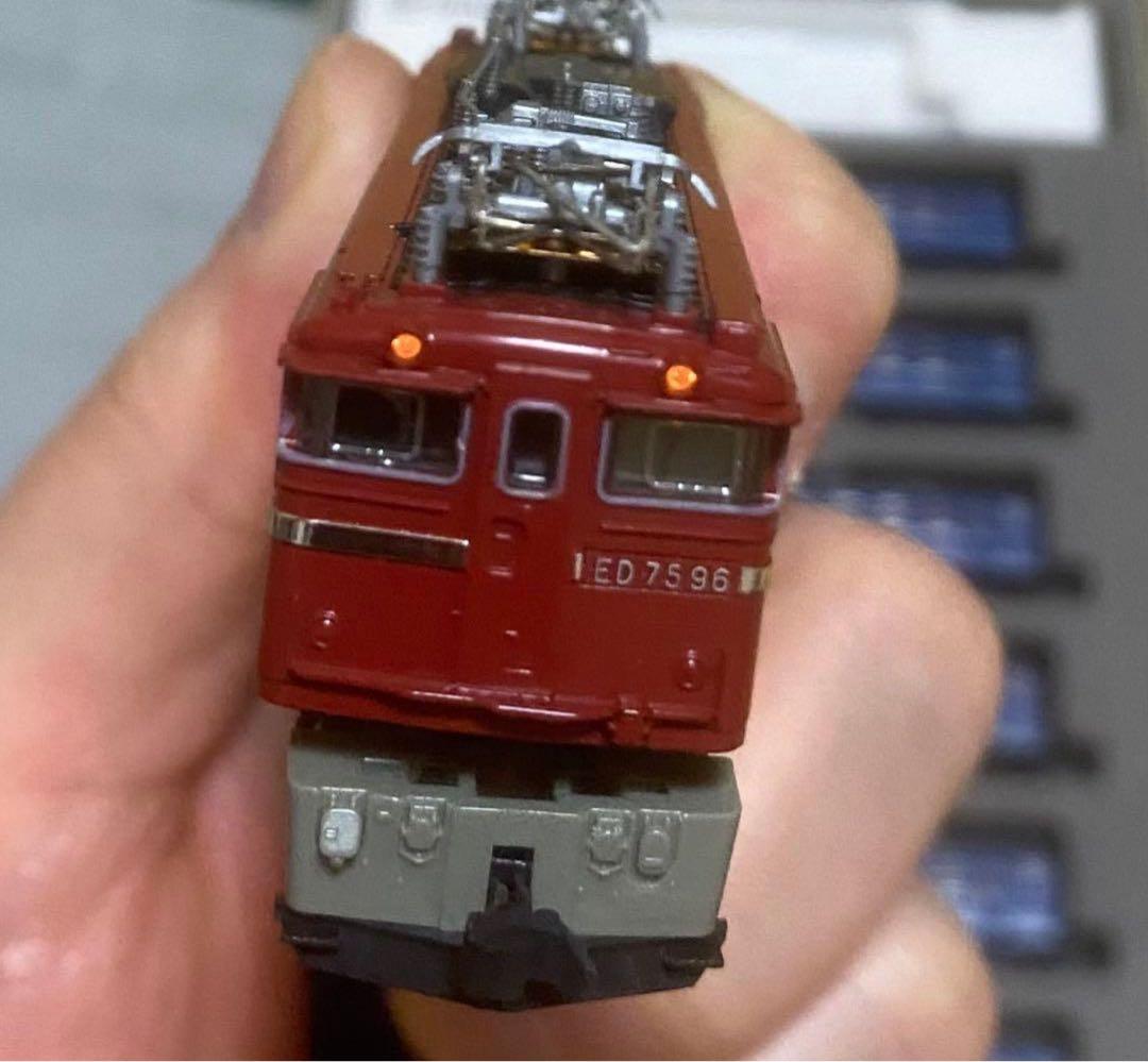 KATO Nゲージ ED75＋客車6両セット 中古