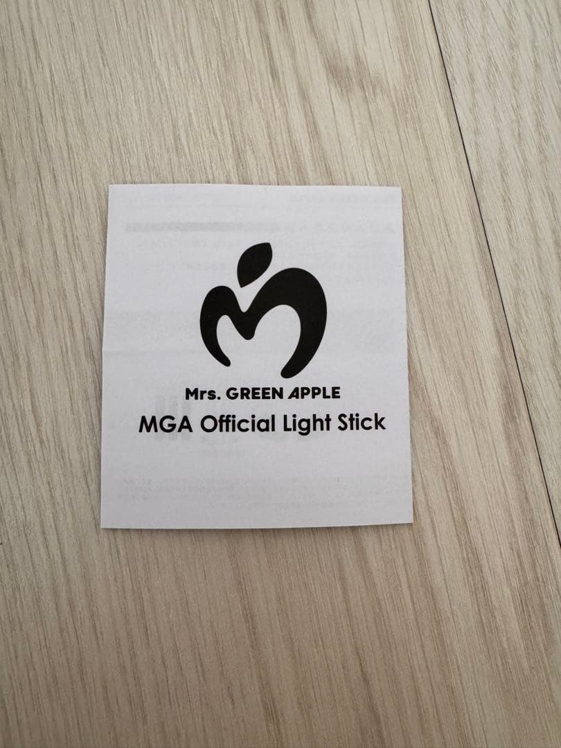 ミュージシャン Mrs. GREEN APPLE MGA OfficialLightStick