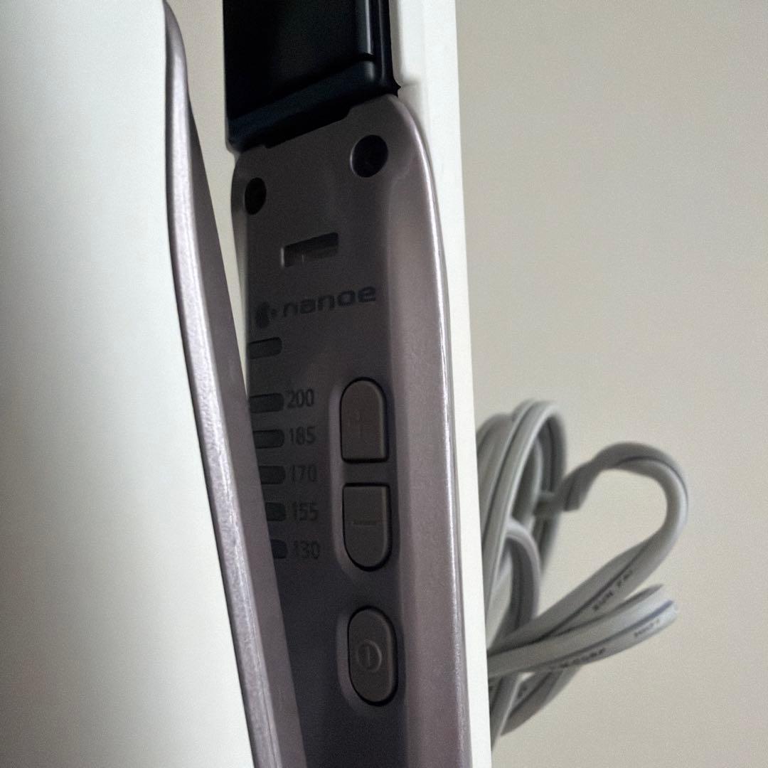 パナソニック ストレートアイロン ナノケア 白 EH-HS9J-W