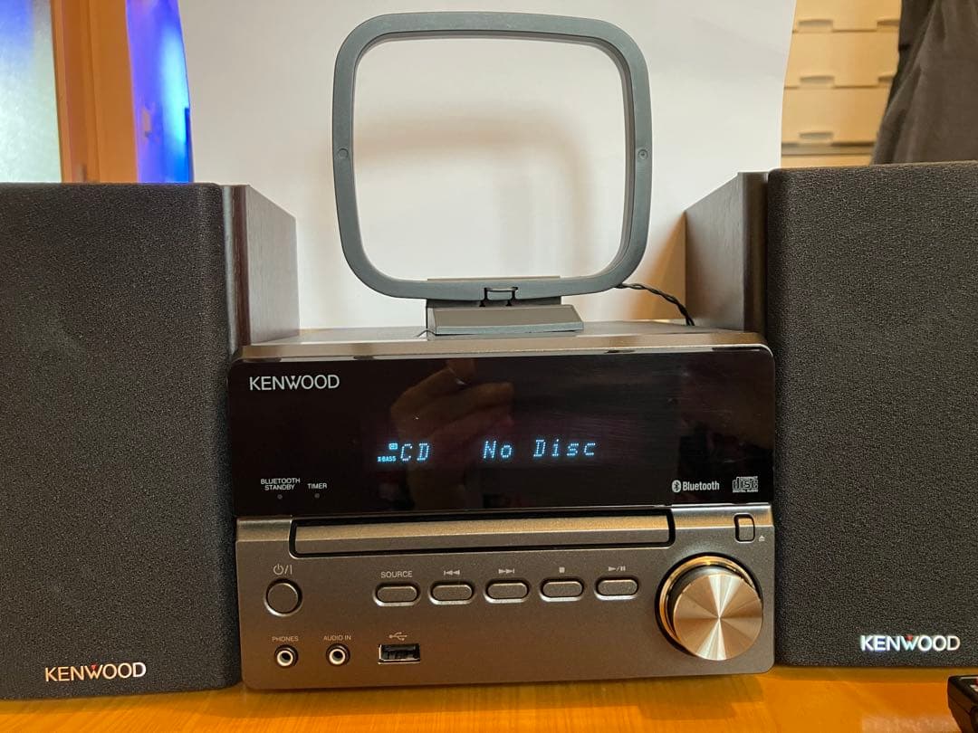 KENWOOD 2021年製XK-330 B ミニコンポ
