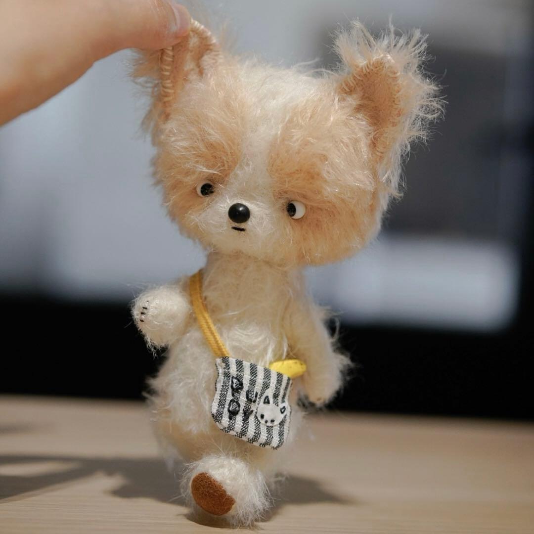 ワンワン小隊 B3ちゃん アーティストベア 海外作家様 ハンドメイド ぬいぐるみ