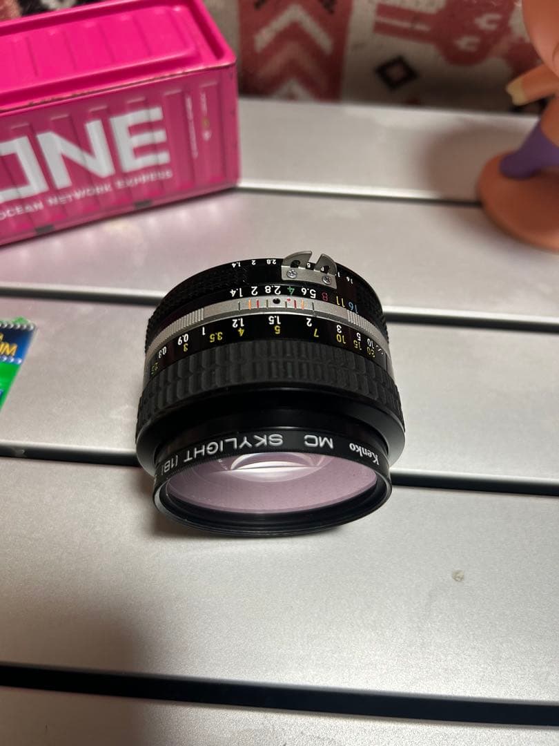 Nikon FE 50mm F1.4 レンズ付き