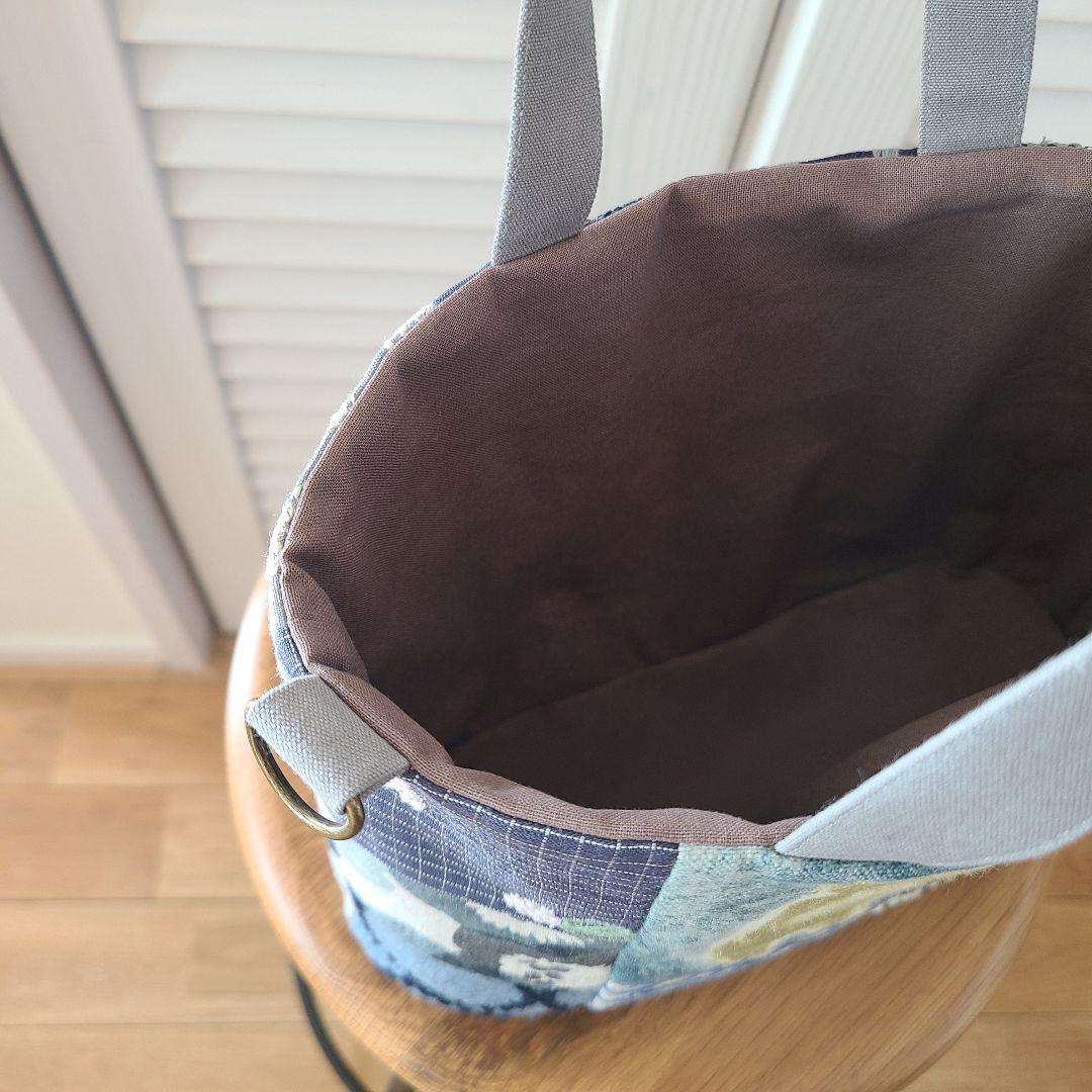 ミナペルホネン　ハンドメイドバッグ・9