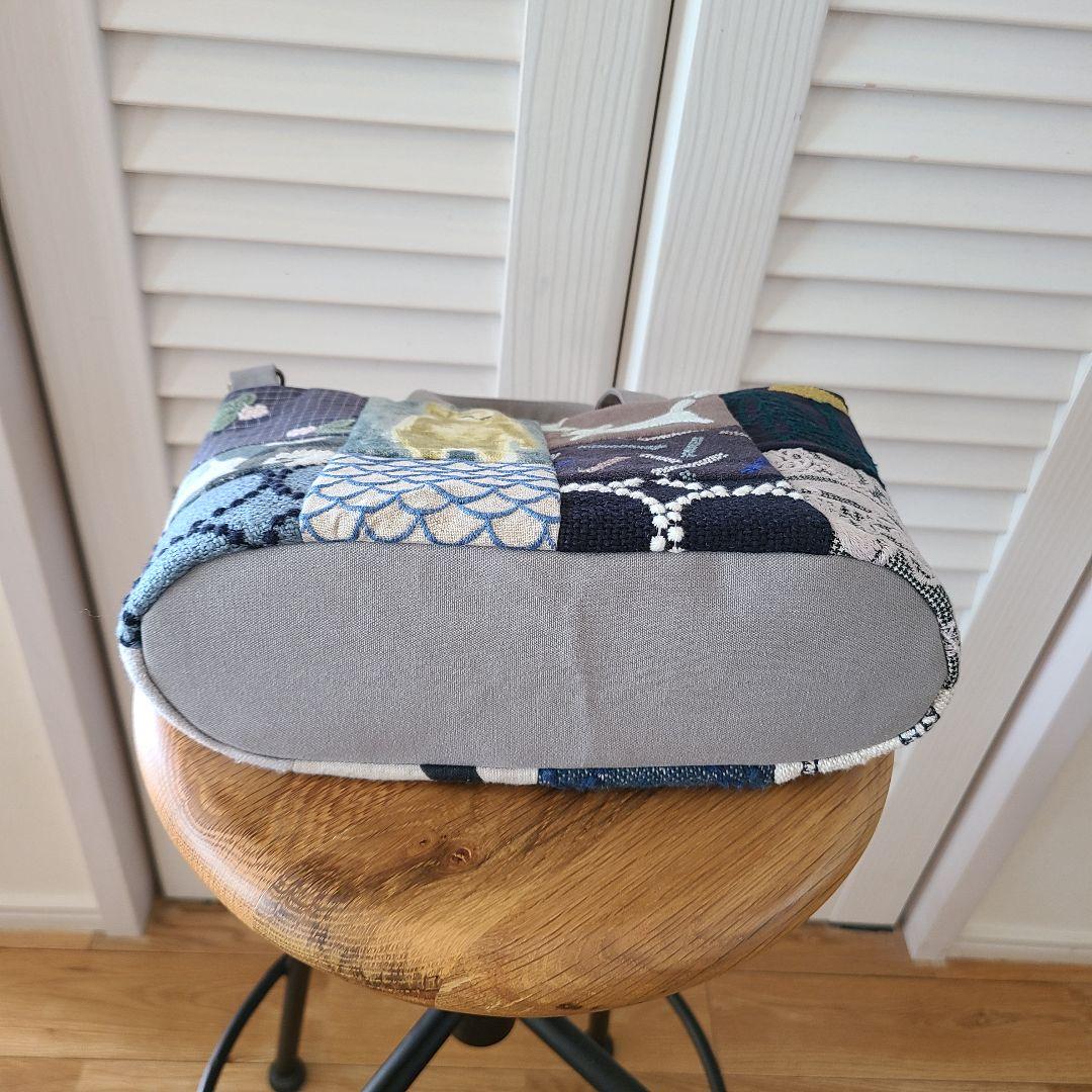 ミナペルホネン　ハンドメイドバッグ・9