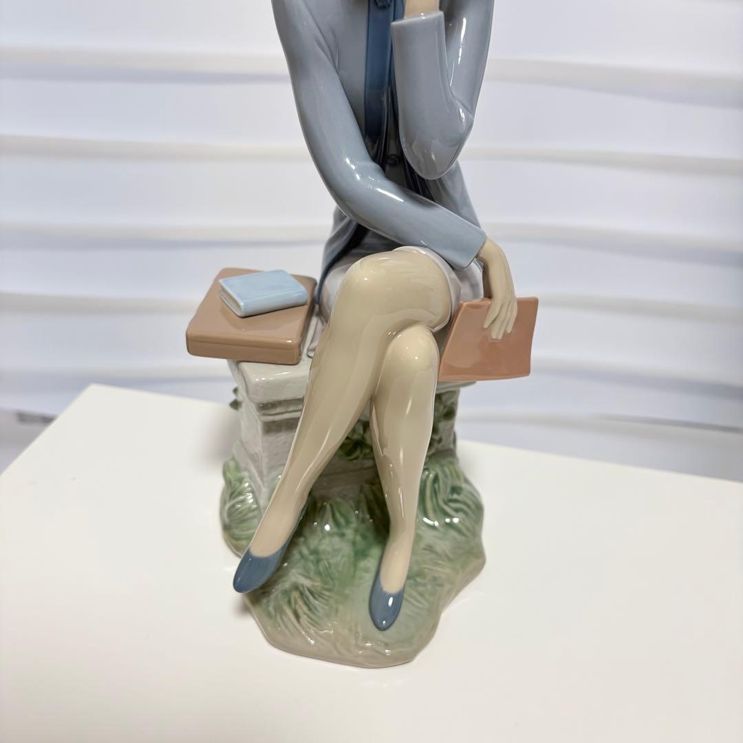 LLADRO リヤドロ 外出先で GO ON ALWAYS #6749 陶器