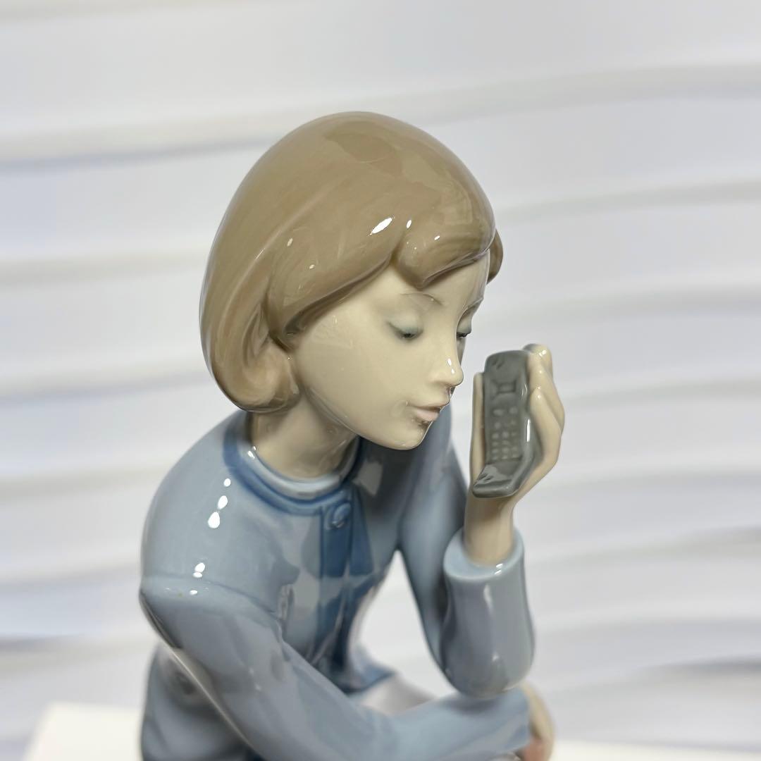 LLADRO リヤドロ 外出先で GO ON ALWAYS #6749 陶器
