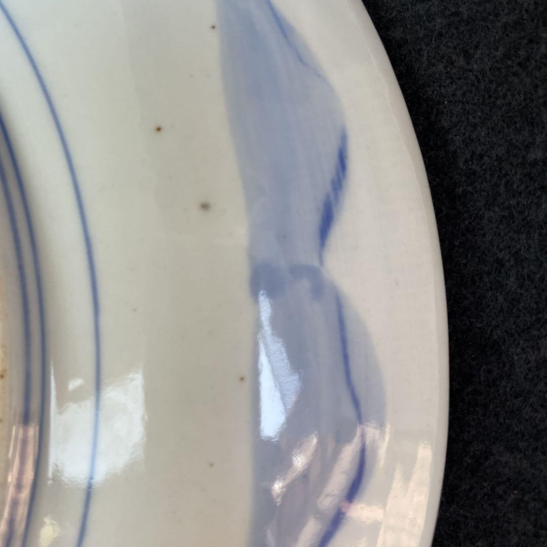 染付　山水画　伊万里焼　骨董品