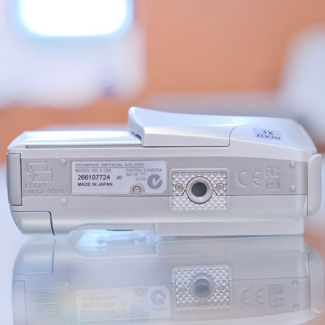 美品 動作品 コンデジ 平成レトロ Y2K CCD OLYMPUS X-200