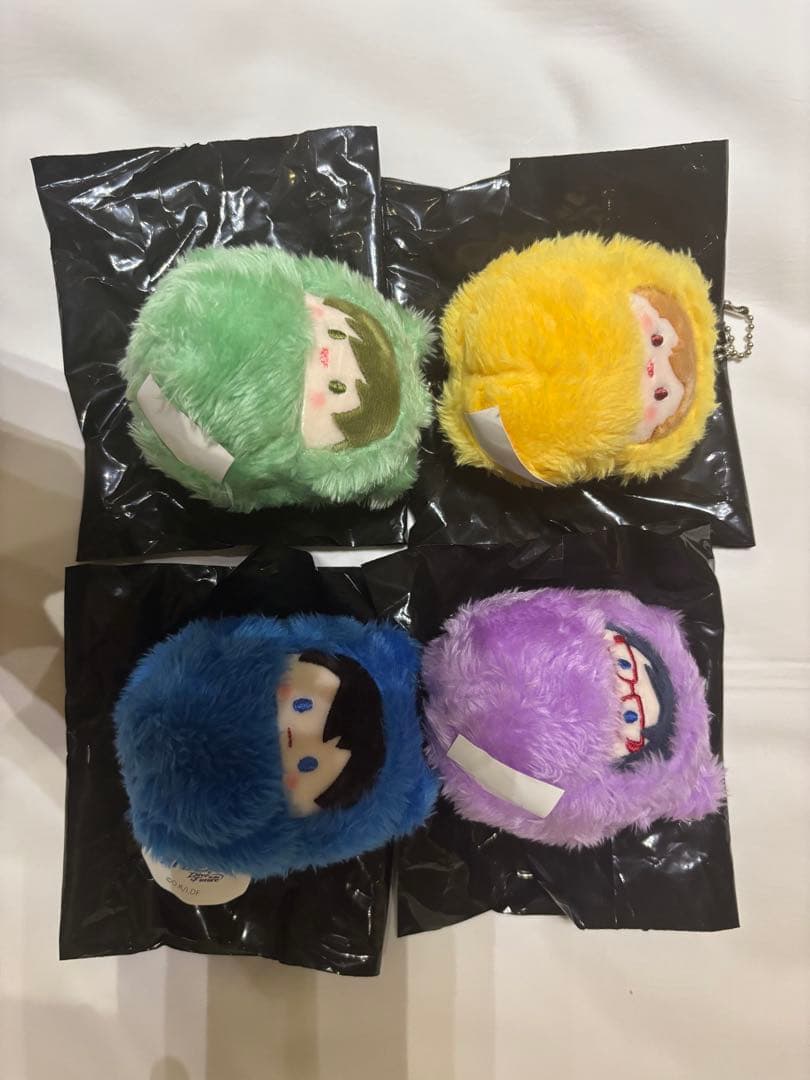 Free! 中国限定　くるみたぴぬい　遙・真琴・渚・怜