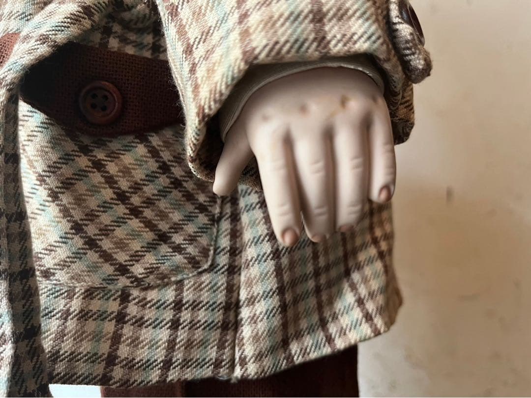 男の子 ビスクドール CASCO キャスコ 人形 112/300 アンティーク