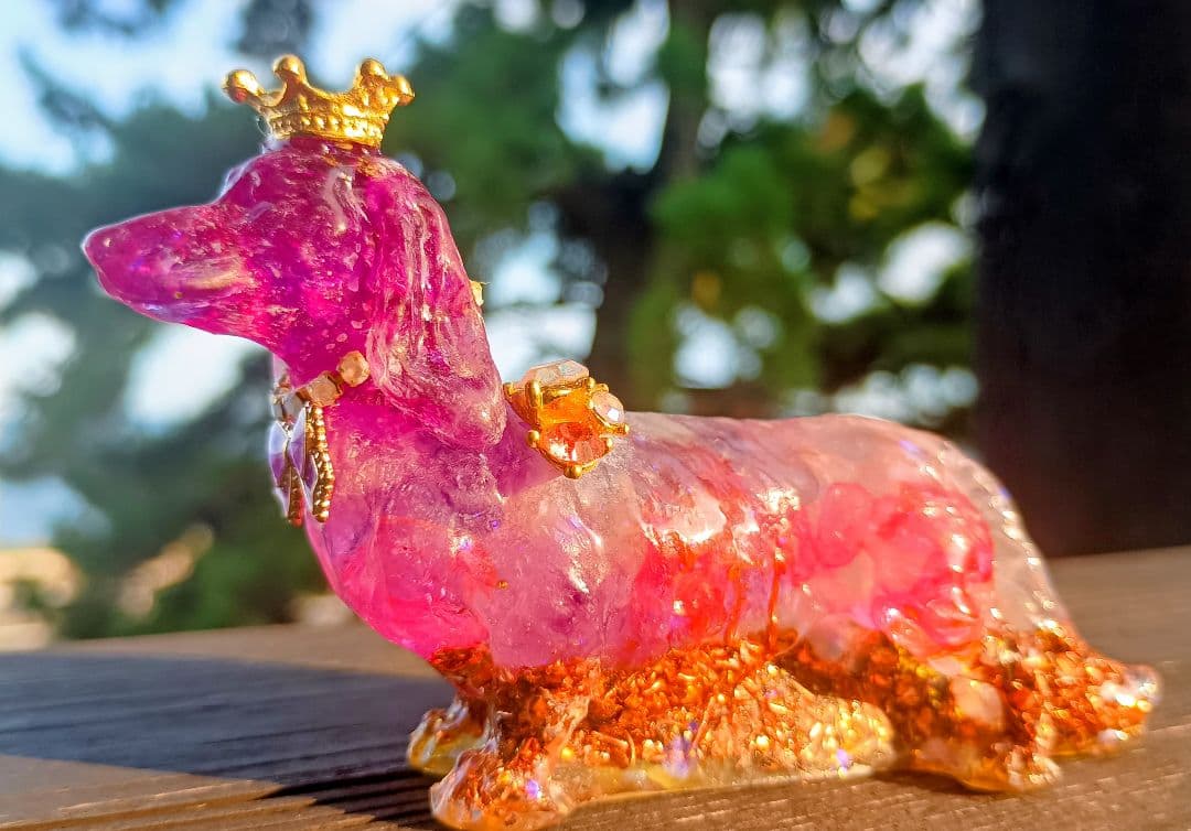 第7CHAKRA✧ダックスちゃんのオルゴナイト❤Milkyさま♥専用です