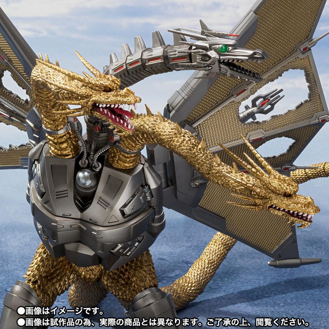 【美品】S.H.Monsterarts メカキングギドラ 新宿決戦