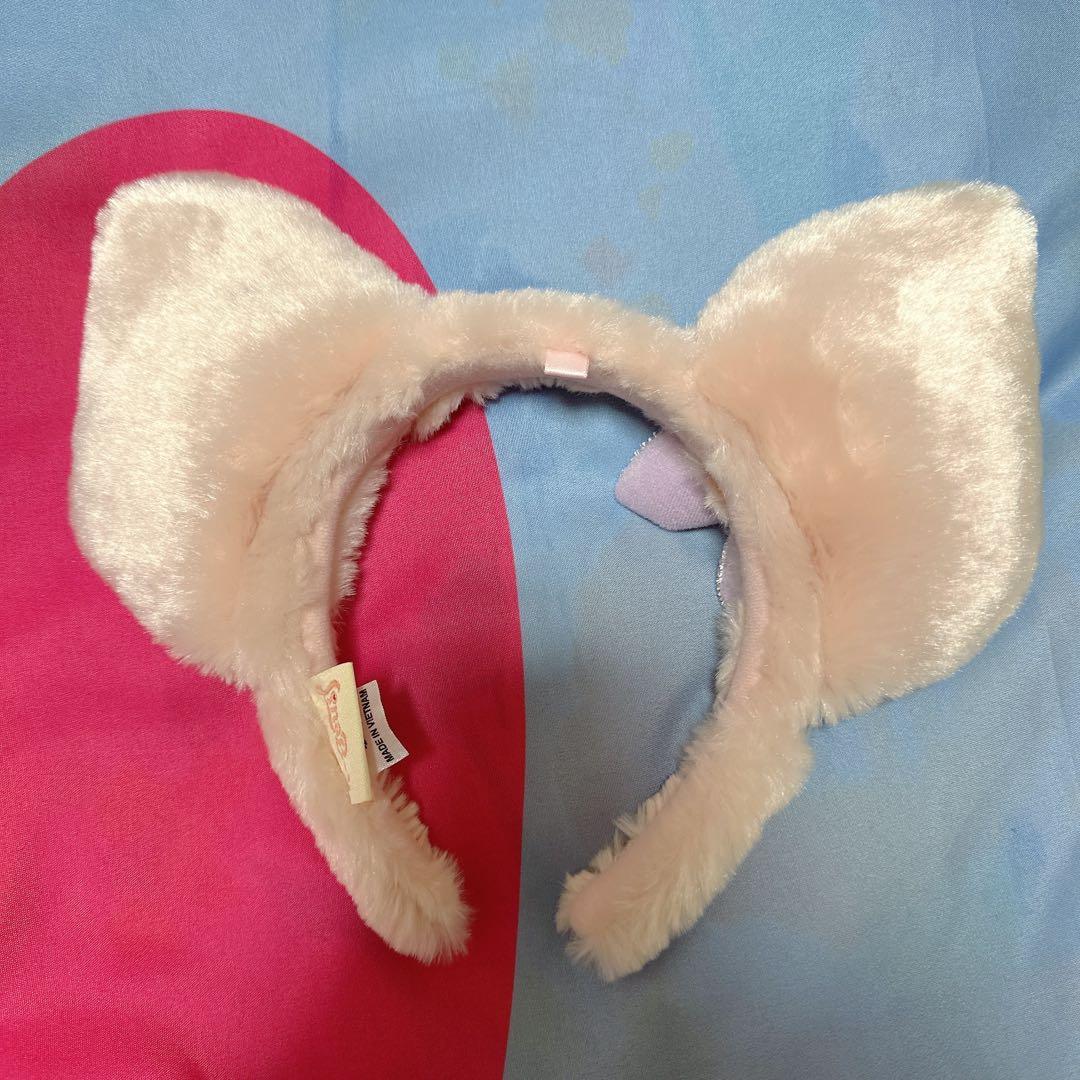 ディズニーシー　リーナベル　カチューシャ　ファンキャップ　ぬいぐるみバッジ