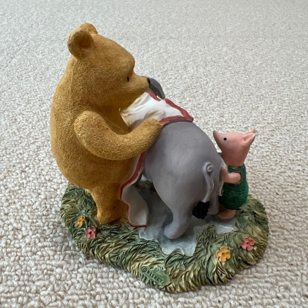 クラシックプー　置物　3個セット　ボーダーファインアーツ社