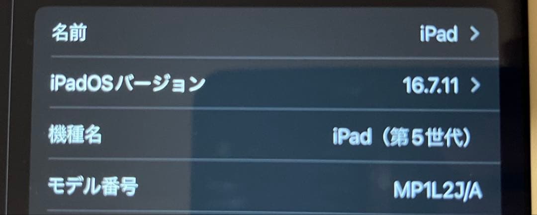 Apple iPad シルバー 本体 32G