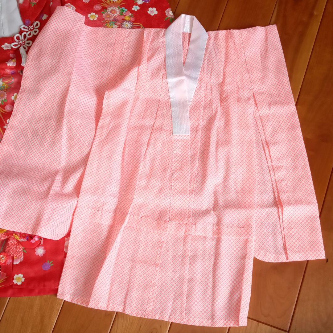 3歳　七五三　女の子　着物　正絹（本絹）