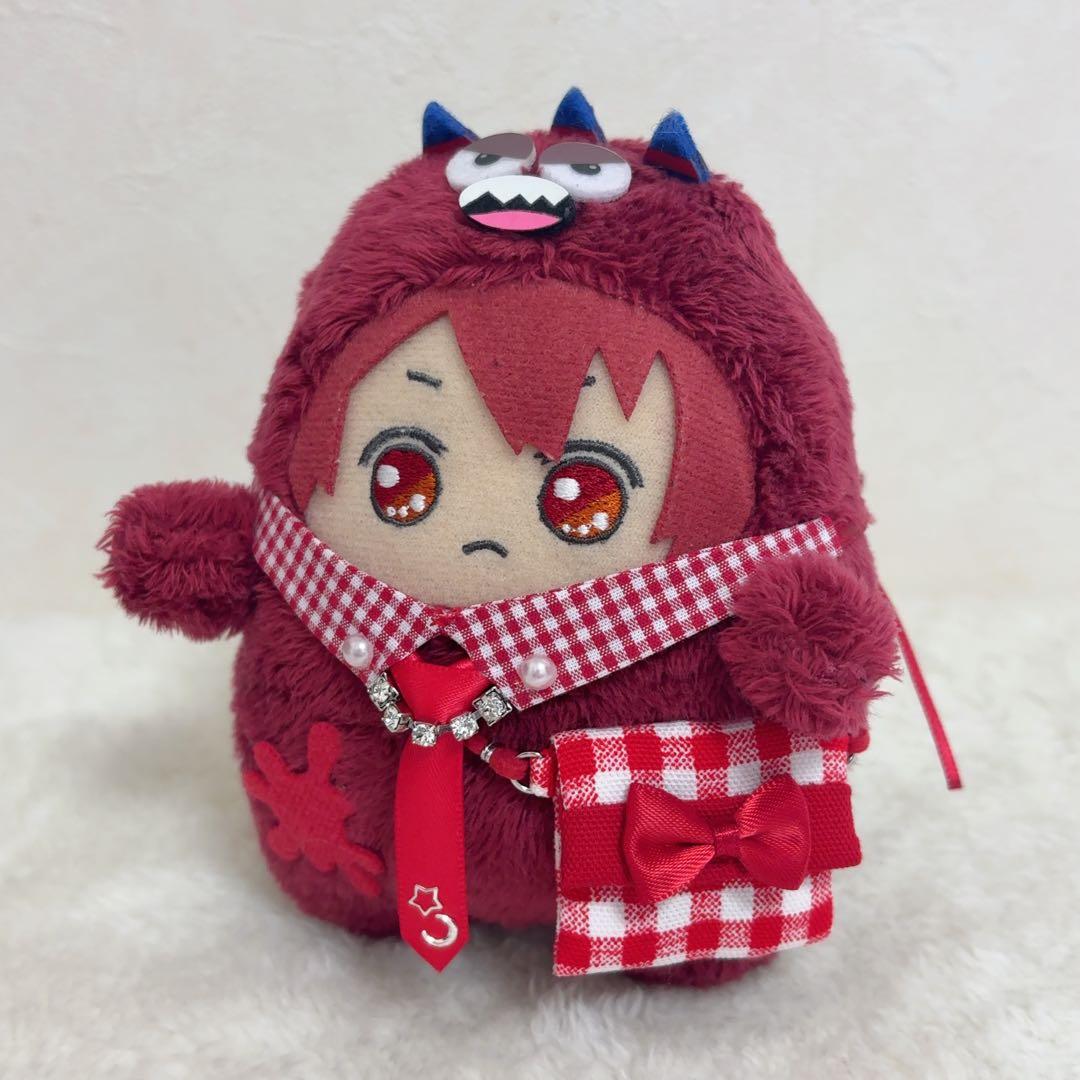 かな モンぬい用 襟付きネクタイ風スタイ&ポシェット 8セット