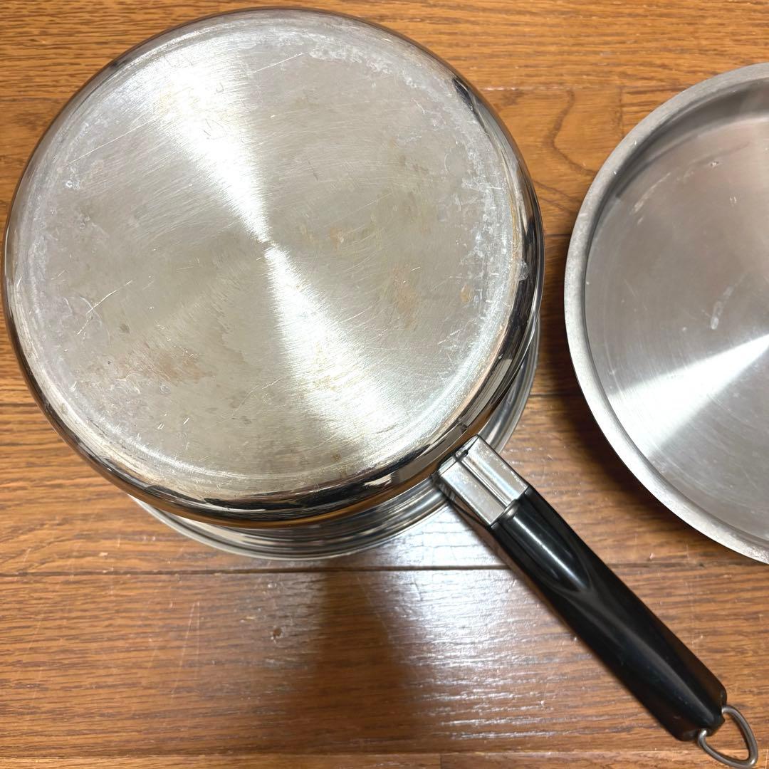 アムウェイ　クィーン 大ソースパン　Amway 蓋付き