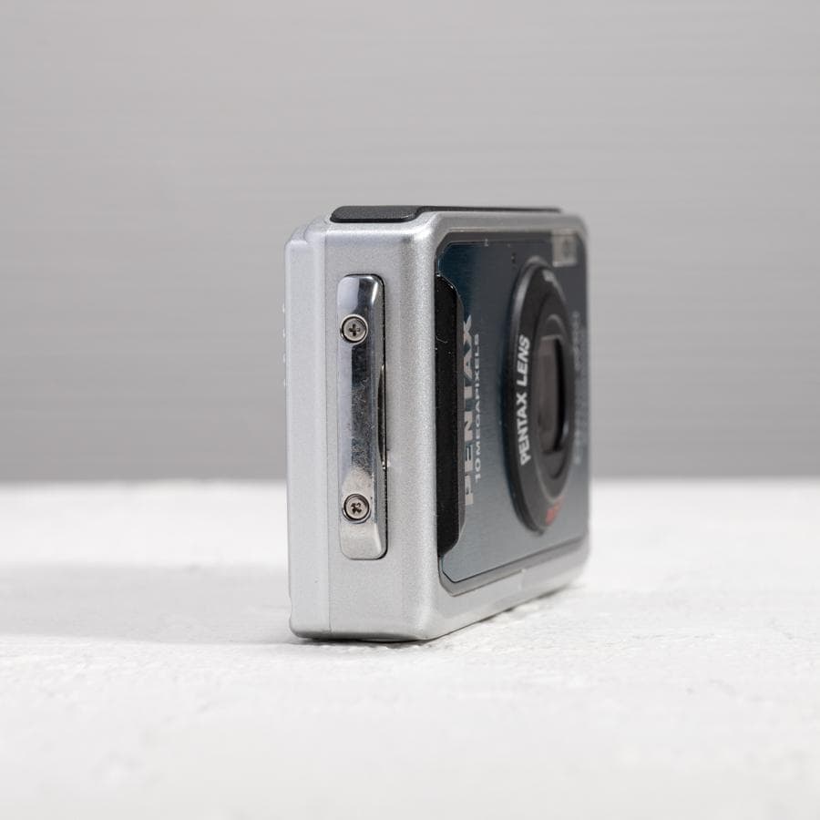 【防水カメラ】 PENTAX optio W60 ブルー 動作確認済み