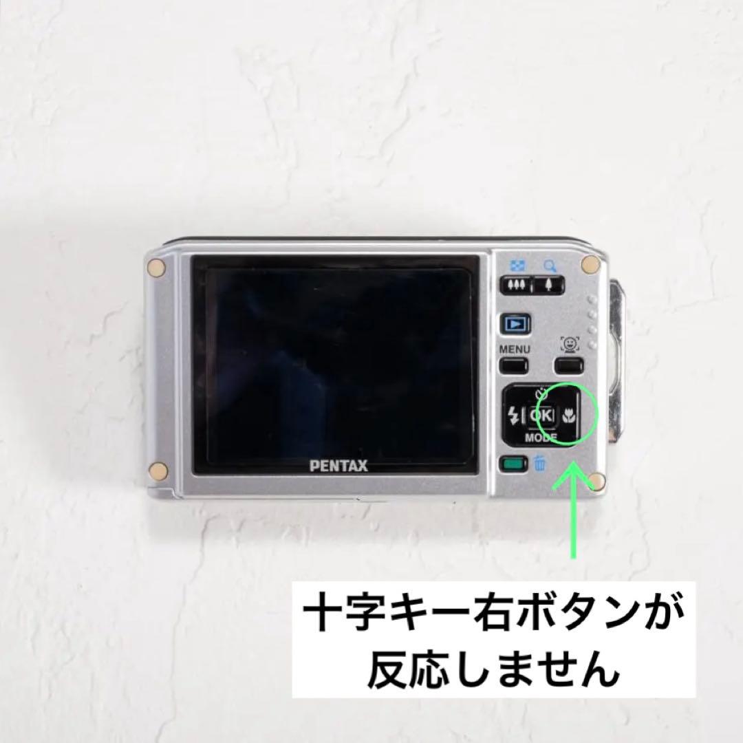 【防水カメラ】 PENTAX optio W60 ブルー 動作確認済み