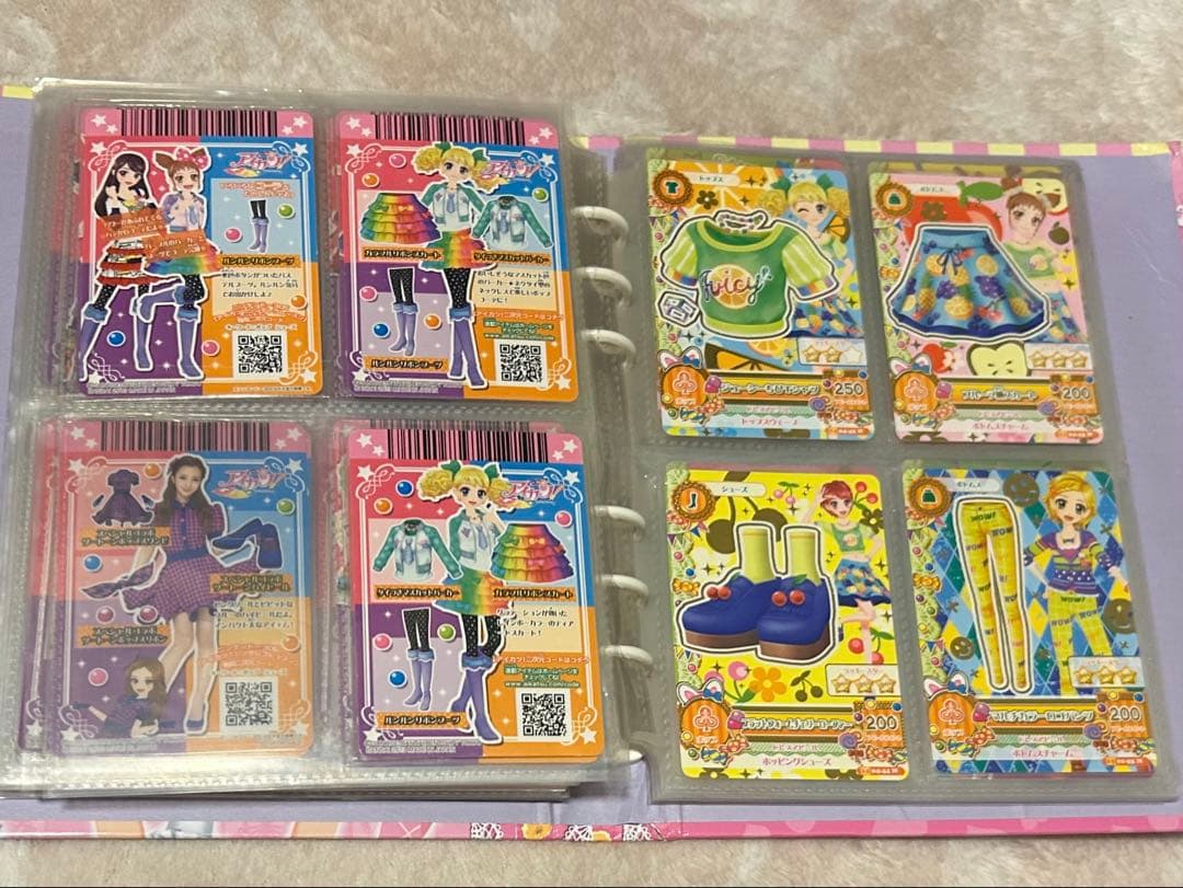 アイカツカード ポップ レア ノーマル 140枚超 バインダー込 まとめ売り