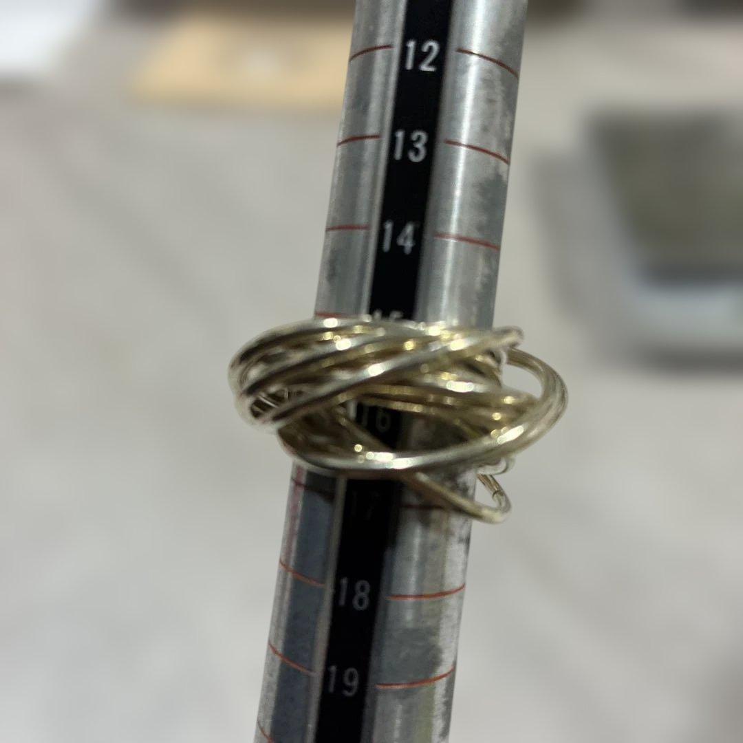 ビンテージシルバーリング 21.4g15号